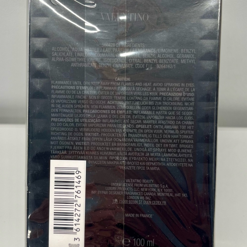 Valentino Uomo Born in Roma - Black and Pink - Eau de Toilette - 100ml / 3.4 Fl. - Picture 3 of 5